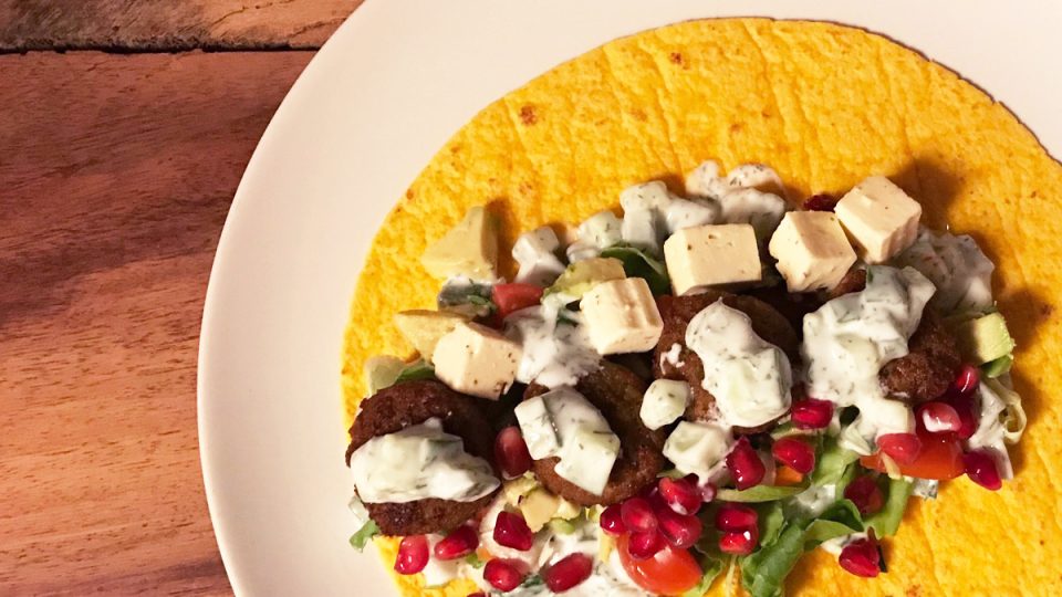 Wraps met falafel
