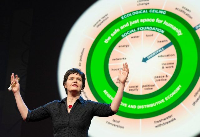 De donut van Kate Raworth
