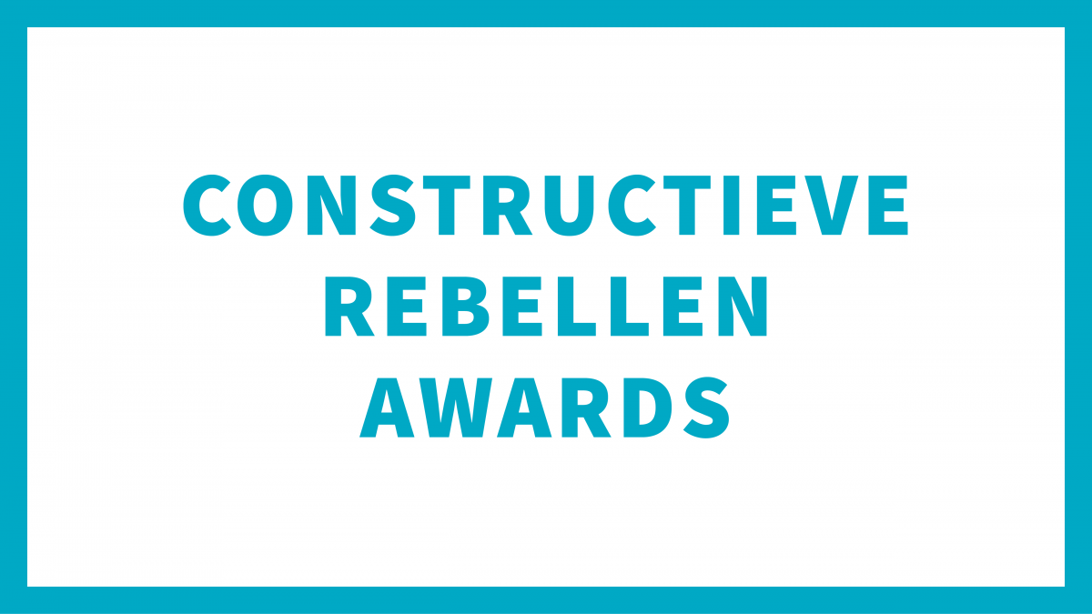 Constructieve Rebellen Award - MaatschapWij