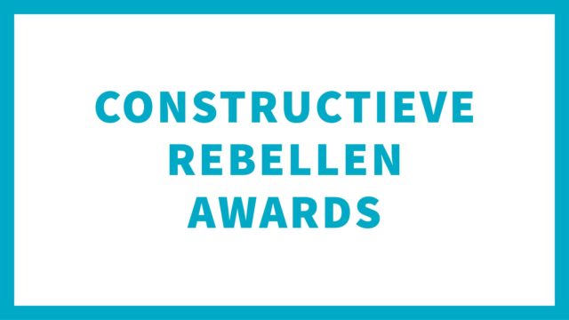 Constructieve Rebellen Award - MaatschapWij
