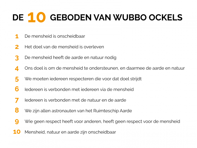 10 geboden Wubbo Ockels