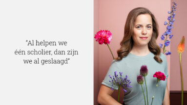 seline rudolph studenten helpen scholieren